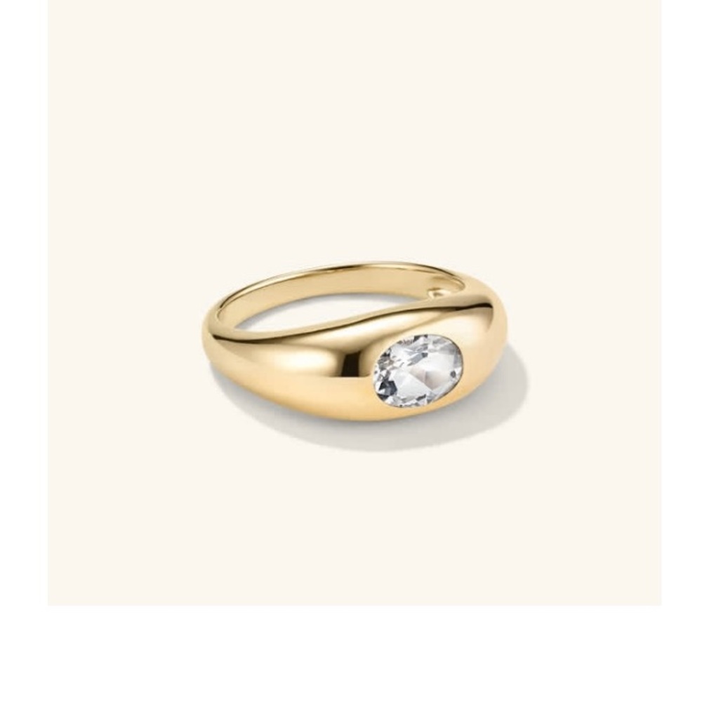 Mejuri candy dome oval ring NWT *sold out on Mejuri